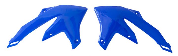 Kappen Radiator Style Cycra Radiator Kappen Blauw Yamaha YZ 250F 2024- & YZ 450F 2023- & WR ...