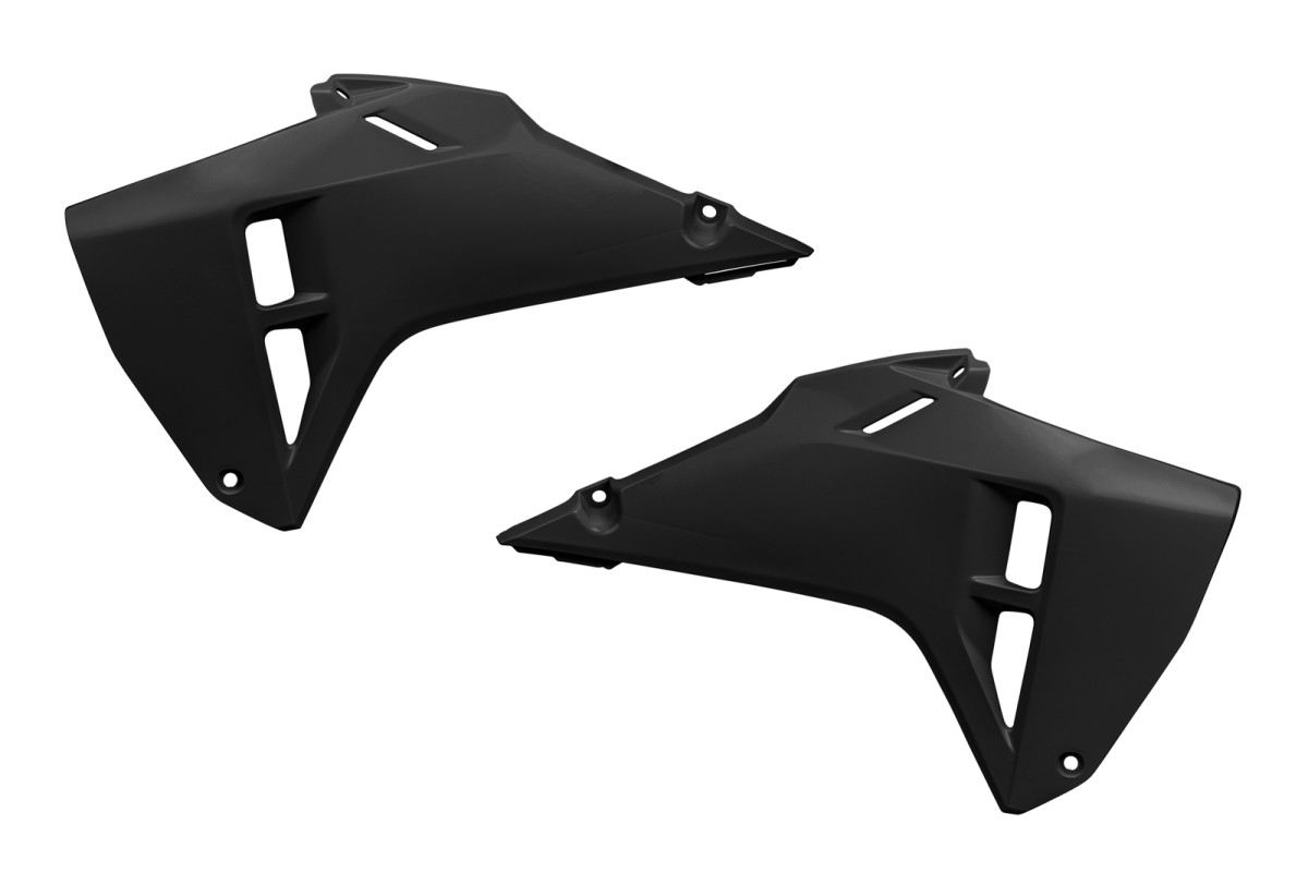 Kappen Radiator Style UFO radiator kappen Zwart Honda CRF 250R 2025- & CRF 450R 2025- – Pro ...